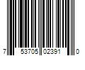 Barcode Image for UPC code 753705023910