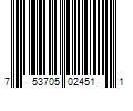 Barcode Image for UPC code 753705024511