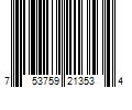 Barcode Image for UPC code 753759213534