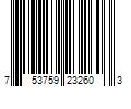 Barcode Image for UPC code 753759232603