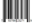 Barcode Image for UPC code 753759232719