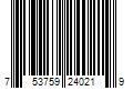 Barcode Image for UPC code 753759240219