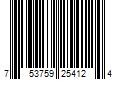 Barcode Image for UPC code 753759254124