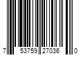 Barcode Image for UPC code 753759270360