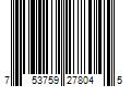 Barcode Image for UPC code 753759278045