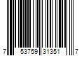 Barcode Image for UPC code 753759313517