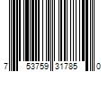 Barcode Image for UPC code 753759317850