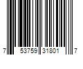 Barcode Image for UPC code 753759318017