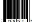 Barcode Image for UPC code 753793021119