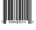 Barcode Image for UPC code 753854500140