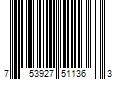 Barcode Image for UPC code 753927511363