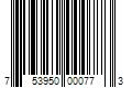 Barcode Image for UPC code 753950000773