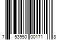 Barcode Image for UPC code 753950001718