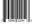 Barcode Image for UPC code 753960022543