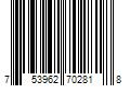 Barcode Image for UPC code 753962702818