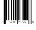 Barcode Image for UPC code 754000287250