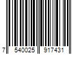 Barcode Image for UPC code 7540025917431