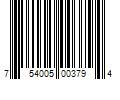 Barcode Image for UPC code 754005003794