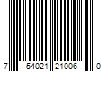 Barcode Image for UPC code 754021210060