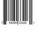 Barcode Image for UPC code 754069334261