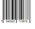 Barcode Image for UPC code 7540830710678