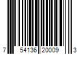 Barcode Image for UPC code 754136200093