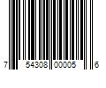 Barcode Image for UPC code 754308000056