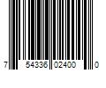 Barcode Image for UPC code 754336024000