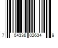 Barcode Image for UPC code 754336026349