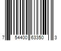 Barcode Image for UPC code 754400633503