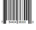 Barcode Image for UPC code 754404363000