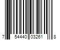 Barcode Image for UPC code 754440032618