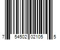 Barcode Image for UPC code 754502021055. Product Name: Nyx Professional Makeup The Brow Glue Laminating Gel
