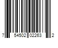 Barcode Image for UPC code 754502022632