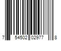 Barcode Image for UPC code 754502029778