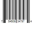 Barcode Image for UPC code 754509347974