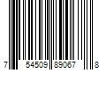 Barcode Image for UPC code 754509890678