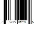 Barcode Image for UPC code 754527012595