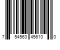 Barcode Image for UPC code 754563456100