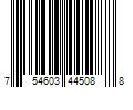 Barcode Image for UPC code 754603445088