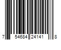 Barcode Image for UPC code 754684241418