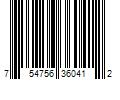 Barcode Image for UPC code 754756360412