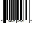 Barcode Image for UPC code 754806059617