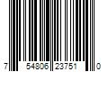 Barcode Image for UPC code 754806237510