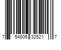 Barcode Image for UPC code 754806325217