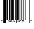 Barcode Image for UPC code 754814042267