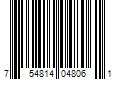 Barcode Image for UPC code 754814048061