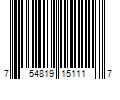 Barcode Image for UPC code 754819151117