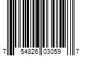 Barcode Image for UPC code 754826030597