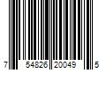 Barcode Image for UPC code 754826200495